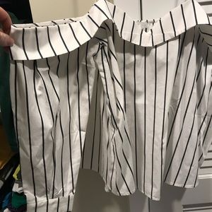 Off the shoulder shirt